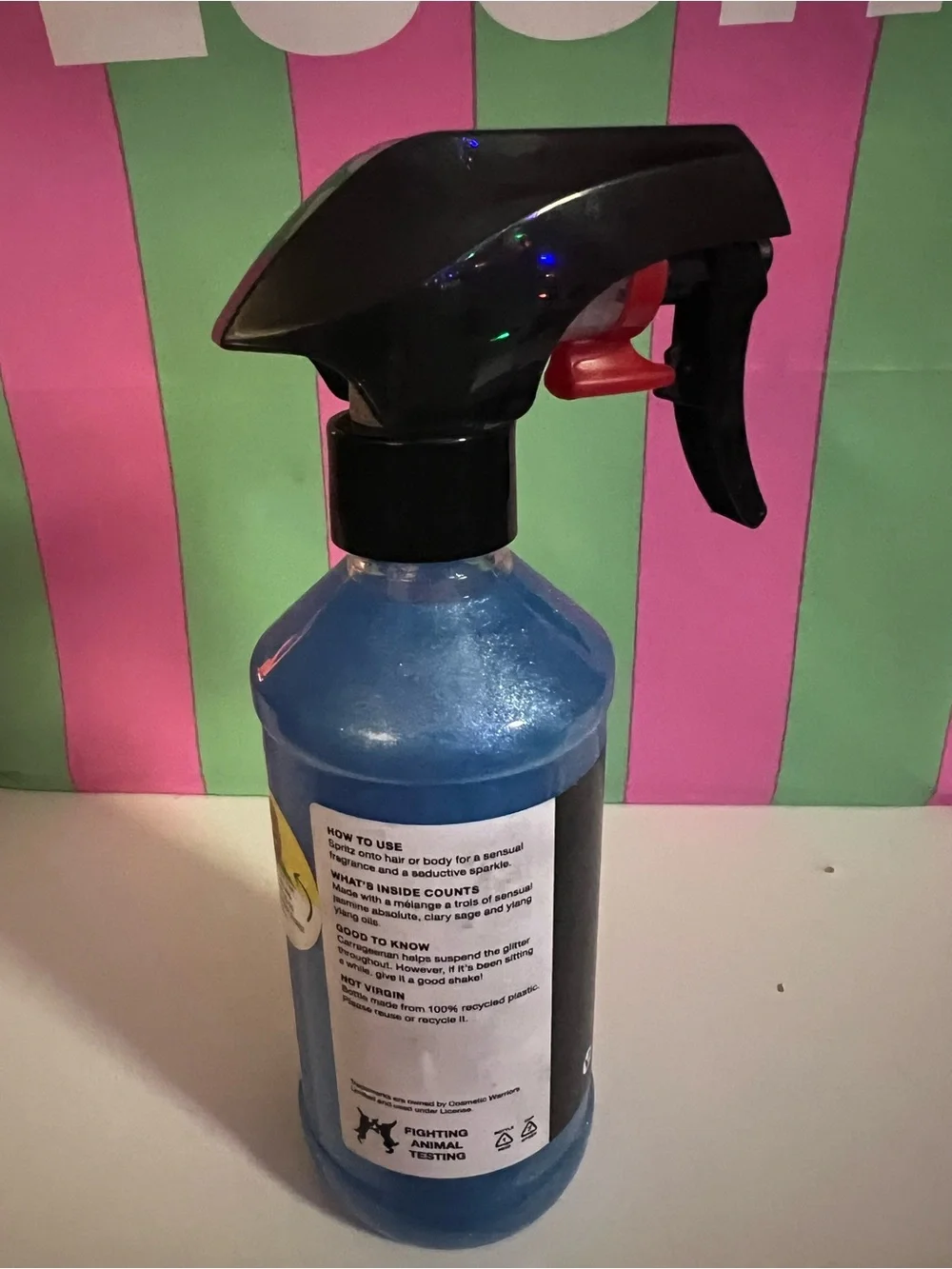 1 LEFT! Lush Sex Bomb Shimmer Body Mist — 8.4 oz BRAND NEW